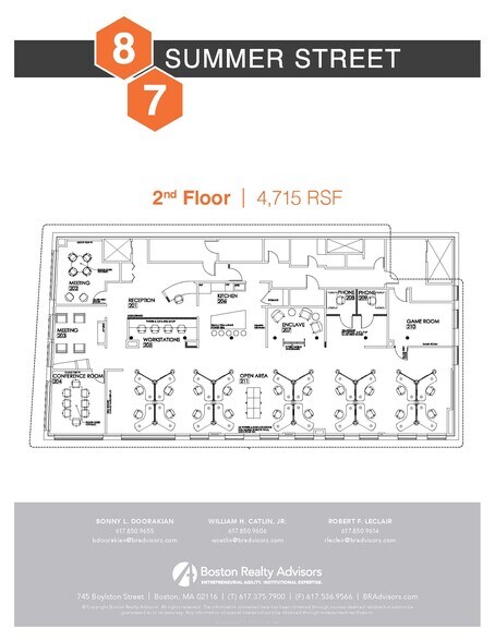 71 Summer St, Boston, MA à louer - Plan d’étage – Image 2 sur 9