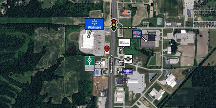 3183 State Road 3, New Castle, IN - Vue aérienne  vue de carte