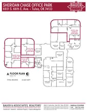 6931 S 66th East Ave, Tulsa, OK à louer Plan de site– Image 2 sur 2