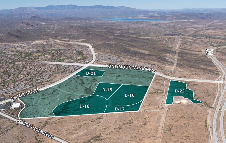 NEC El Mirage Rd & Vistancia Blvd, Peoria, AZ à louer - Aérien – Image 2 sur 3