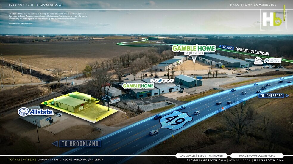 5060 Hwy 49 N, Jonesboro, AR à louer - Aérien – Image 2 sur 3