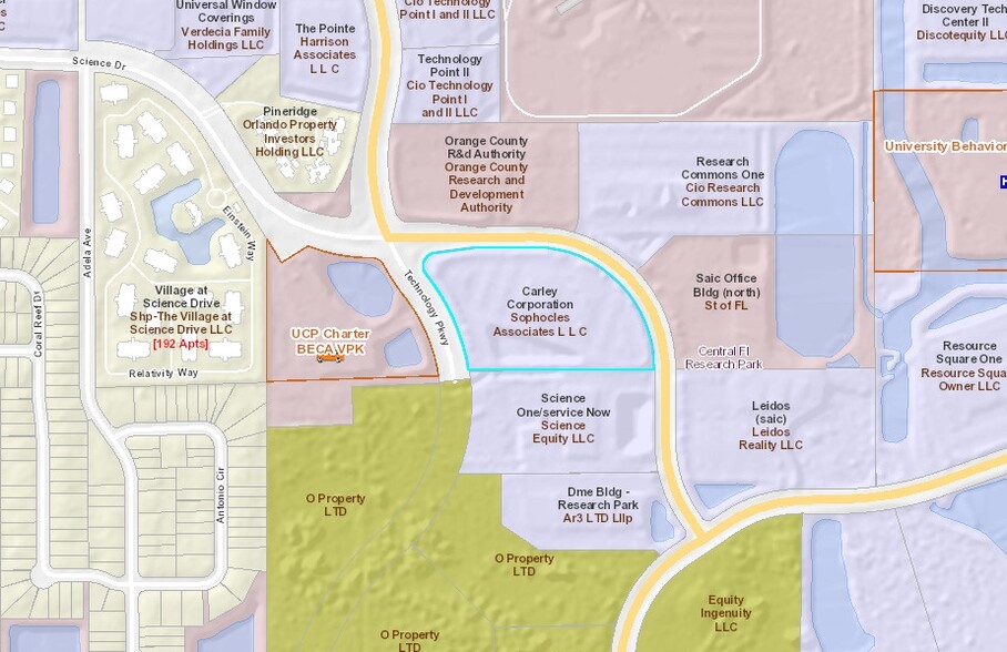 12802 Science Dr, Orlando, FL à louer - Plan cadastral – Image 2 sur 25