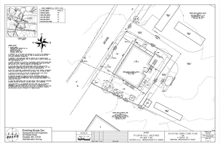 4 Depot St, Wareham, MA à vendre - Plan cadastral – Image 3 sur 3