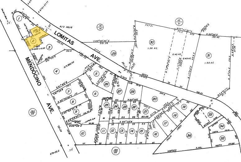 2900 Mendocino Ave, Santa Rosa, CA à louer - Plan cadastral – Image 2 sur 2