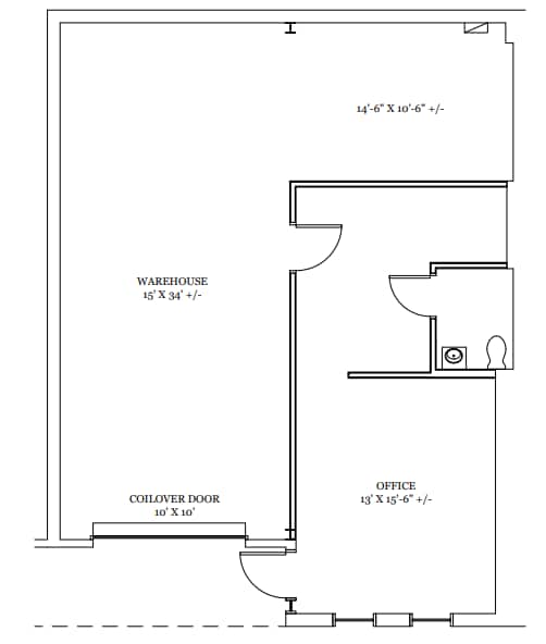 15330 Lyndon B Johnson Fwy, Mesquite, TX à louer Plan d’étage– Image 1 sur 1