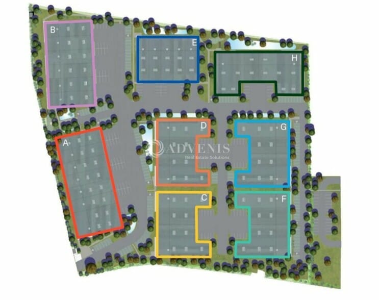 Local d'activités dans Persan à vendre - Plan de site – Image 2 sur 2