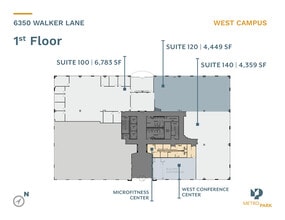 6354 Walker Ln, Alexandria, VA à louer Plan d’étage– Image 1 sur 1