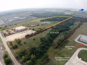 1402 Welch St, Taylor, TX - Vue aérienne vue de carte