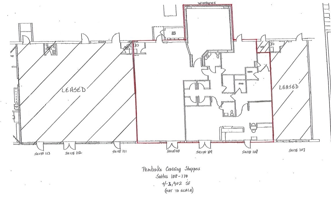 4668 Pembroke Blvd, Virginia Beach, VA à louer Plan d’étage– Image 1 sur 1