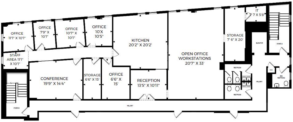 716 Giddings Ave, Annapolis, MD à louer Plan d’étage– Image 1 sur 1