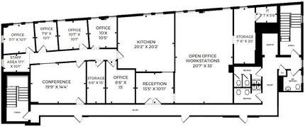 716 Giddings Ave, Annapolis, MD à louer Plan d’étage– Image 1 sur 1