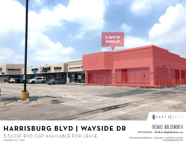 100-220 S Wayside Dr, Houston, TX à louer - Photo de l’immeuble – Image 1 sur 1