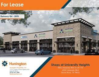 Plus de détails pour 4450 University Blvd, Round Rock, TX - Bureau/Local commercial à louer