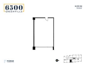 6500 Greenville Ave, Dallas, TX à louer Plan d’étage– Image 1 sur 1