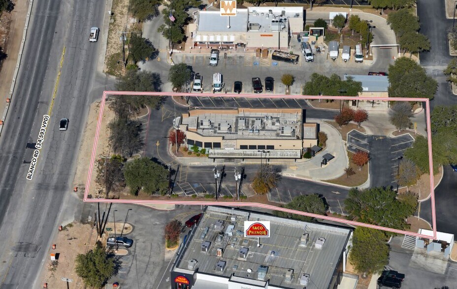 18310 Blanco Rd, San Antonio, TX à louer - Aérien – Image 2 sur 2
