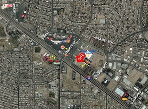10705 Gateway West Blvd, El Paso, TX - VUE AÉRIENNE  vue de carte
