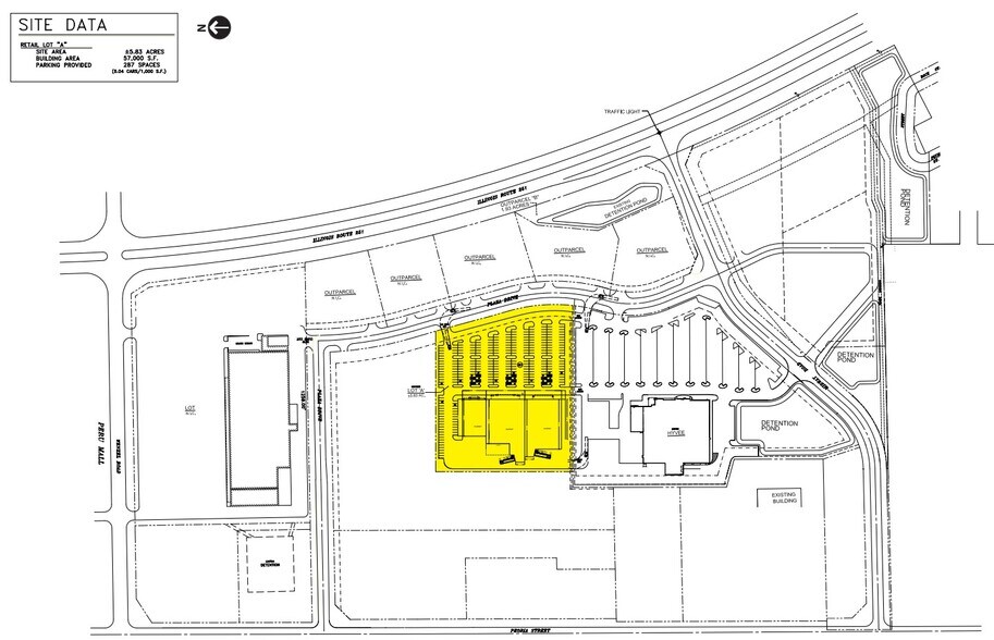 Plaza Dr, Peru, IL à louer - Plan de site – Image 2 sur 2
