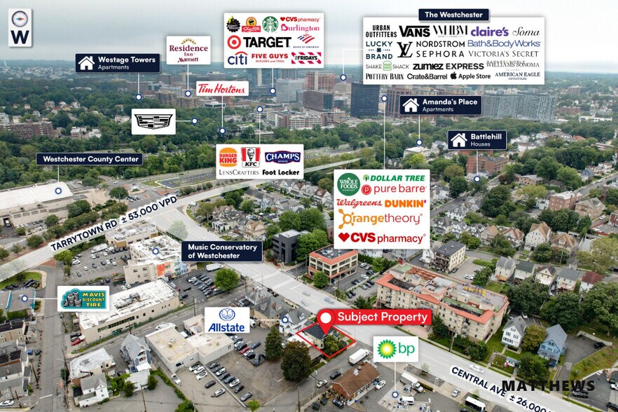 250 Central Ave, White Plains, NY à vendre - Photo de l’immeuble – Image 3 sur 3