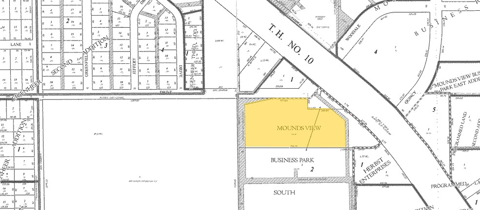 5222-5230 Quincy St, Mounds View, MN à louer - Plan cadastral – Image 3 sur 3