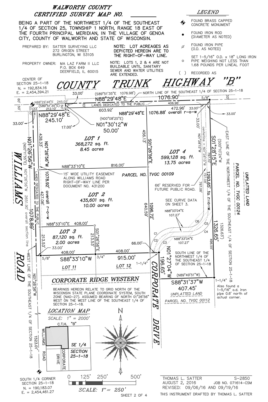 SE Williams Rd & County Highway B, Genoa City, WI à vendre Photo principale– Image 1 sur 2