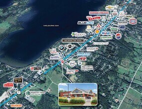 47 Executive Dr, Shelburne, VT - VUE AÉRIENNE  vue de carte
