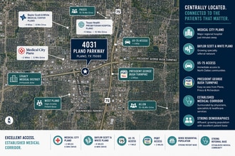4031 W Plano Pky, Plano, TX - Vue aérienne vue de carte