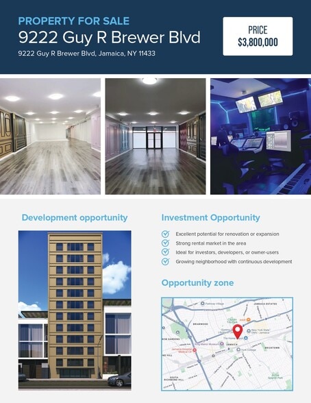 9222 Guy R Brewer Blvd, Jamaica, NY à vendre - Photo de l’immeuble – Image 2 sur 5