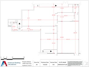 45 Highway 85, Fayetteville, GA à louer Plan d’étage– Image 2 sur 3