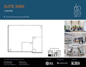 60 S 6th St, Minneapolis, MN à louer Plan d’étage– Image 1 sur 1
