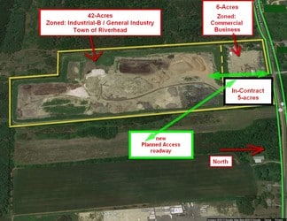 Plus de détails pour Route 25, Calverton, NY - Terrain à vendre