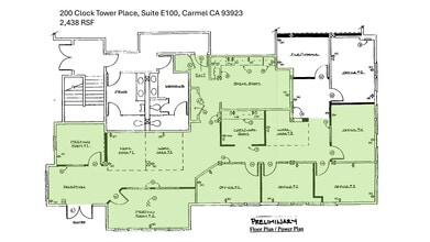 200 Clock Tower Pl, Carmel, CA à louer Plan de site– Image 1 sur 1