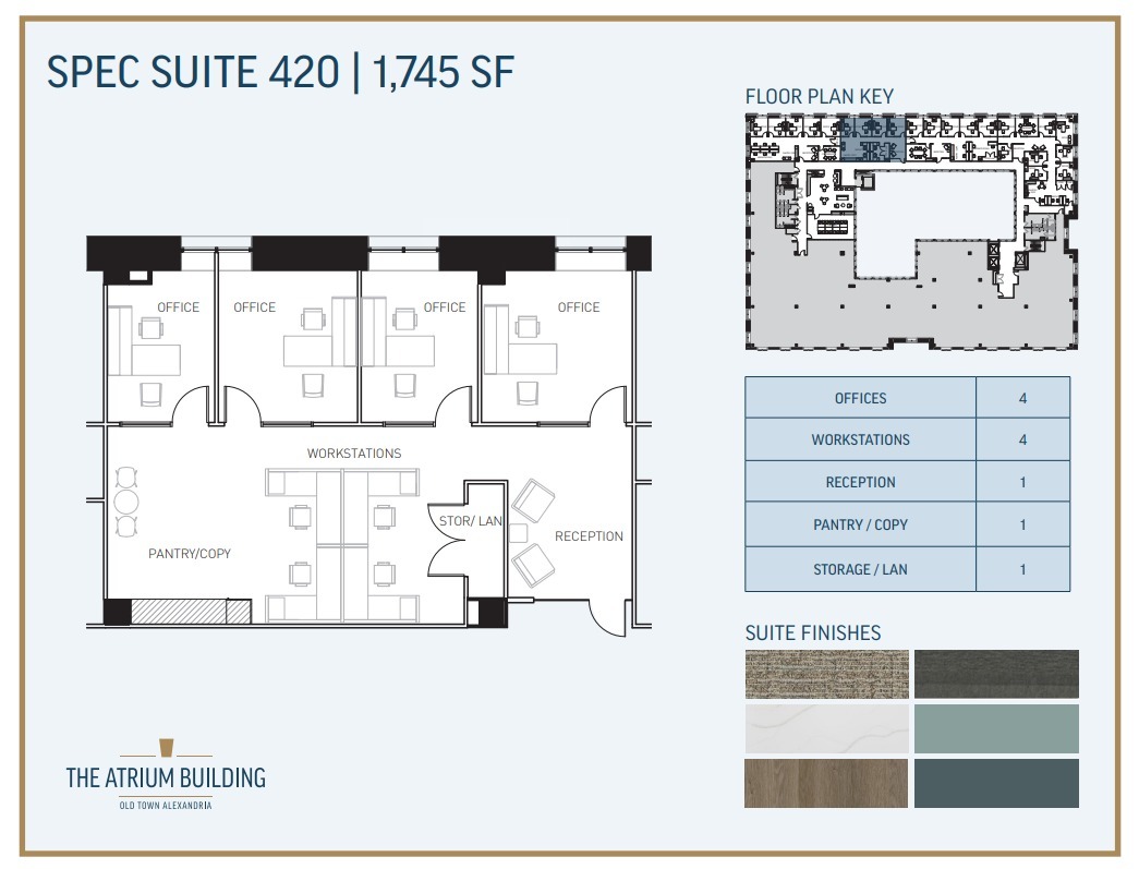 277 S Washington St, Alexandria, VA à louer Plan d’étage– Image 1 sur 2
