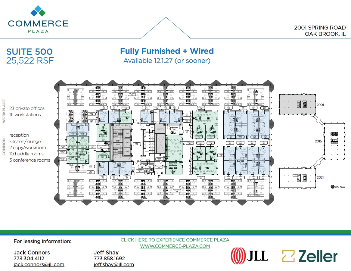 2001 Spring Rd, Oak Brook, IL à louer Plan d’étage– Image 1 sur 1
