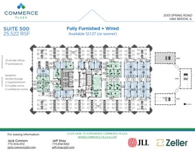 2001 Spring Rd, Oak Brook, IL à louer Plan d’étage– Image 1 sur 1
