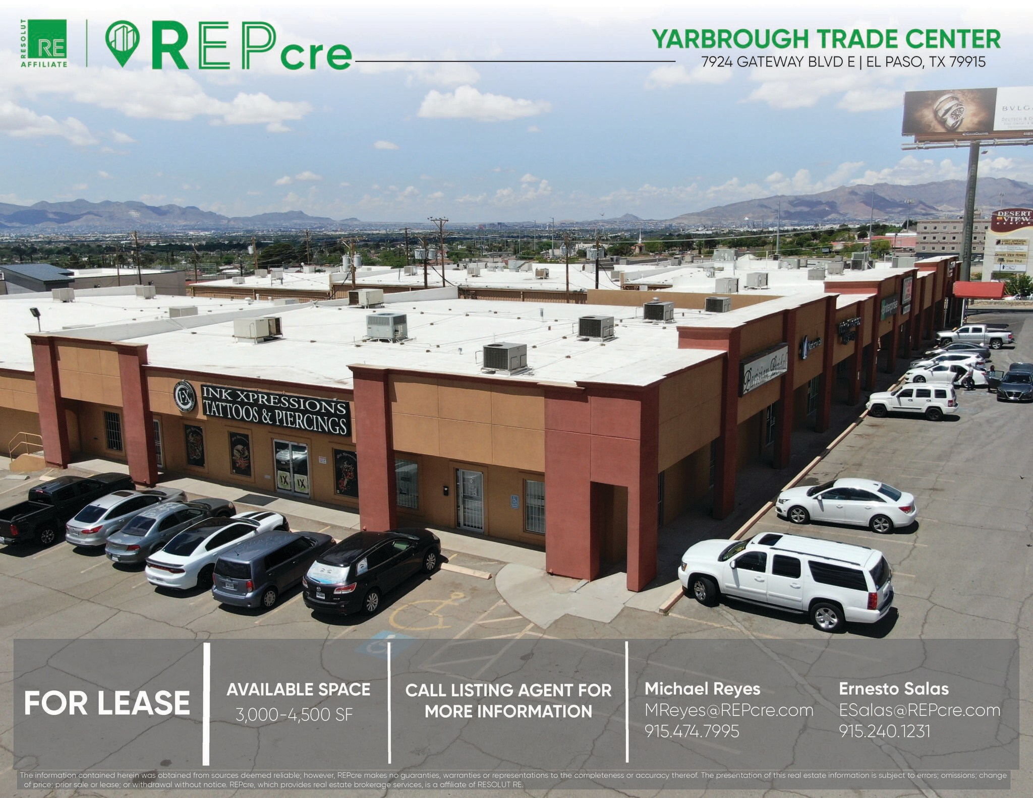 7924-7934 W Gateway Blvd, El Paso, TX à louer Photo principale– Image 1 sur 14