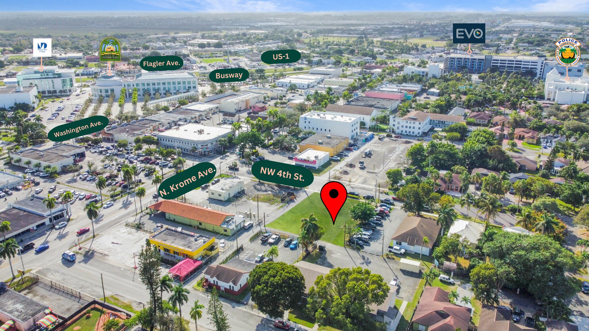 31 NW 4th St, Homestead, FL à vendre Aérien– Image 1 sur 6