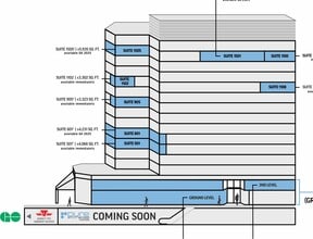 4711 Yonge St, Toronto, ON à louer Plan d’étage– Image 2 sur 2