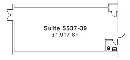 5487-5597 Clairemont Mesa Blvd, San Diego, CA à louer Plan d’étage– Image 1 sur 1