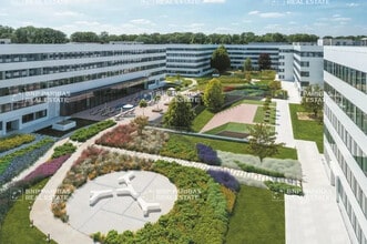 2 Avenue Denis Papin, Le Plessis-Robinson, HDS - Vue aérienne  vue de carte