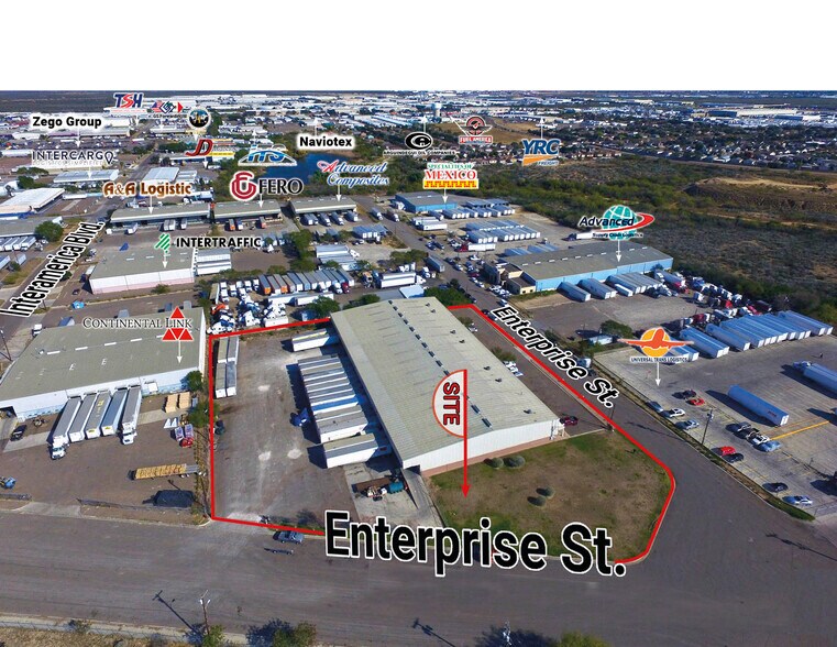 702 Enterprise St, Laredo, TX à louer - Aérien – Image 1 sur 6