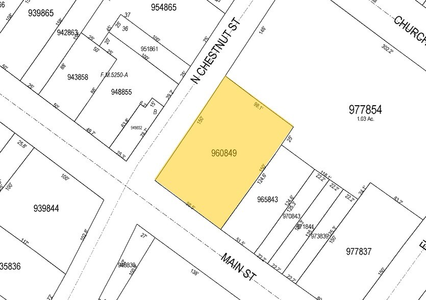 320-322 Main St, Beacon, NY à louer - Plan cadastral – Image 2 sur 2