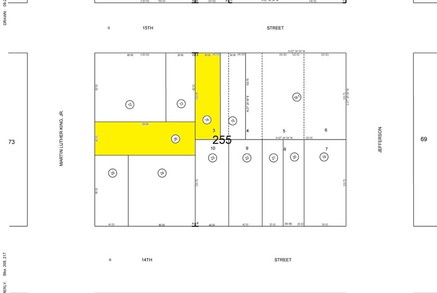 623 15th St, Oakland, CA à vendre - Plan cadastral – Image 2 sur 13