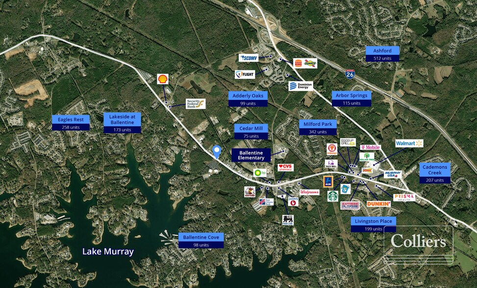 1654 Dutch Fork Rd, Irmo, SC à vendre - Photo de l’immeuble – Image 2 sur 2