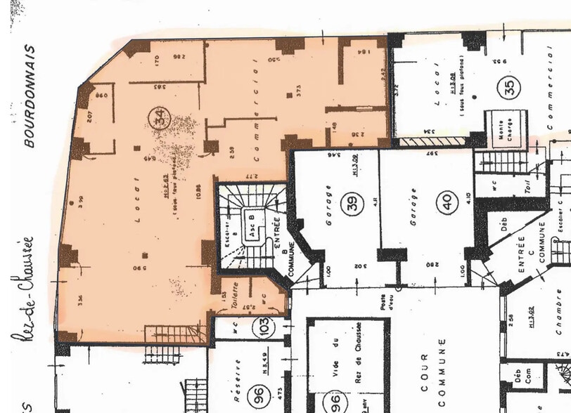 4 Rue Des Bourdonnais, Paris à vendre - Plan d’étage – Image 2 sur 3