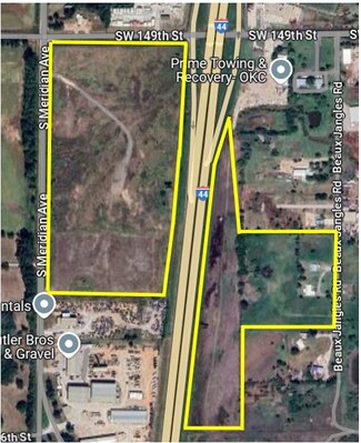 Plus de détails pour 15400 Meridian Ave, Oklahoma City, OK - Terrain à vendre