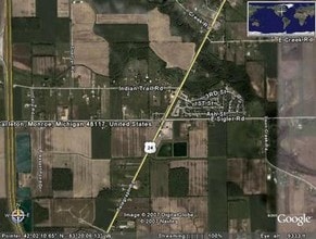 2268 E Sigler Rd, Carleton, MI - VUE AÉRIENNE  vue de carte