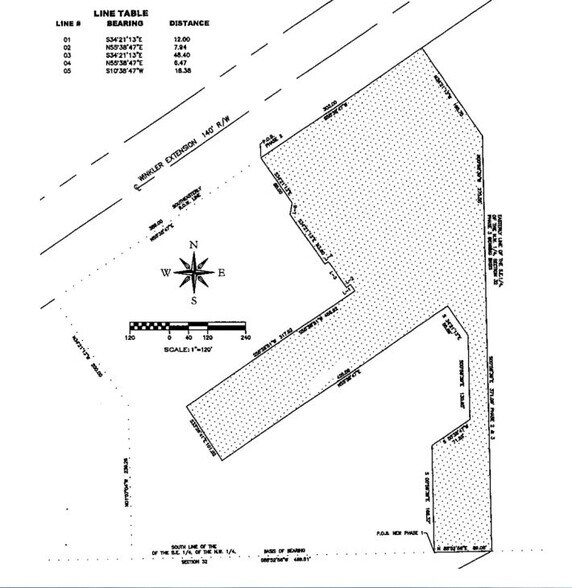 3990 Winkler Ave, Fort Myers, FL à vendre - Plan de site – Image 2 sur 2