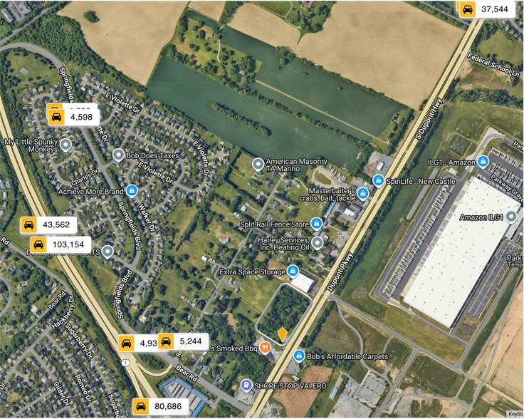 861 S Dupont Hwy, New Castle, DE à vendre - Aérien – Image 3 sur 5