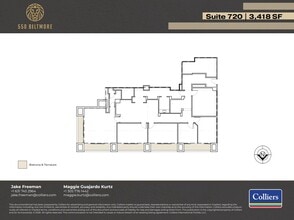 550 Biltmore Way, Coral Gables, FL à louer Plan d’étage– Image 1 sur 1