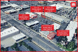 Plus de détails pour 14435 Sherman Way, Van Nuys, CA - Bureau/Local commercial, Local commercial à louer
